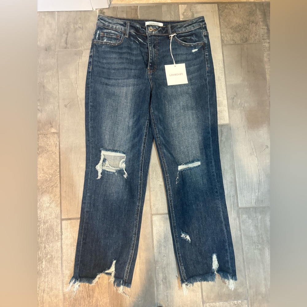 Lovervet jeans.